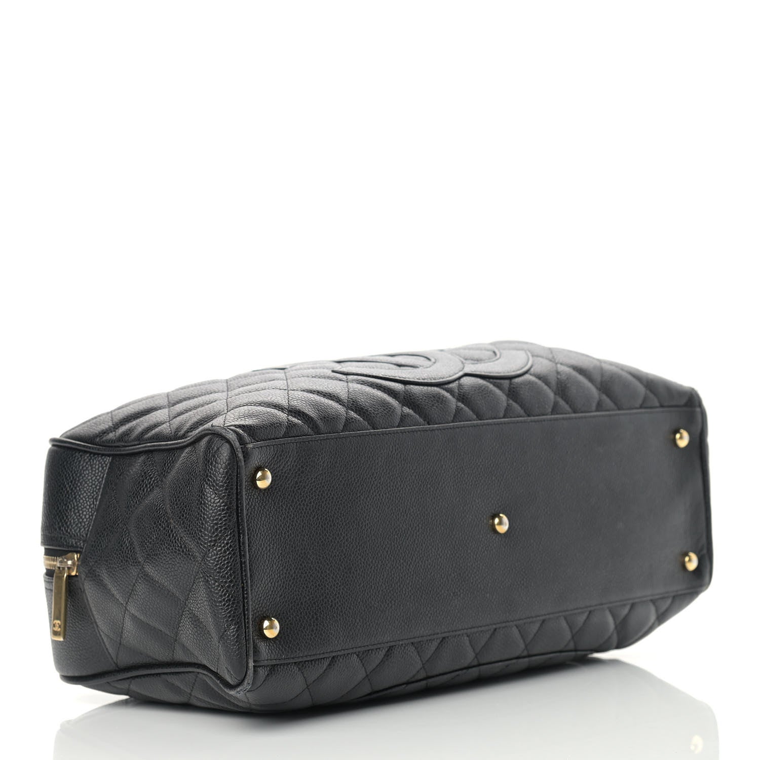 Chanel Caviar Quilted Large Bowler Black 4 of 15