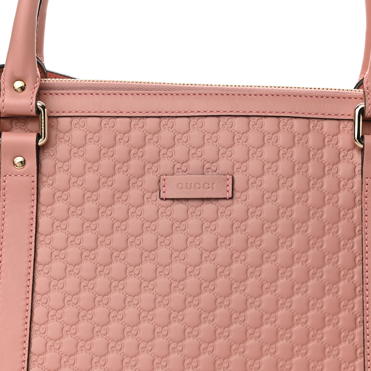 Gucci Soft Microguccissima Large Dome Satchel Soft Pink 8 of 10