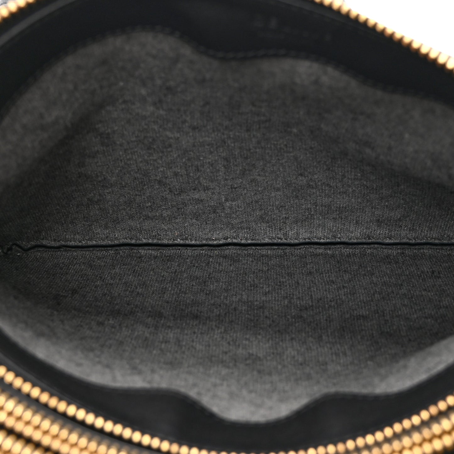 Liege Calfskin Large Trio Crossbody Bag Black