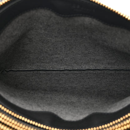 Celine Liege Calfskin Large Trio Crossbody Bag Black 5 of 12