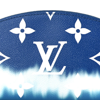 Louis Vuitton Monogram Giant Escale Cosmetic Pouch Blue 7 of 10