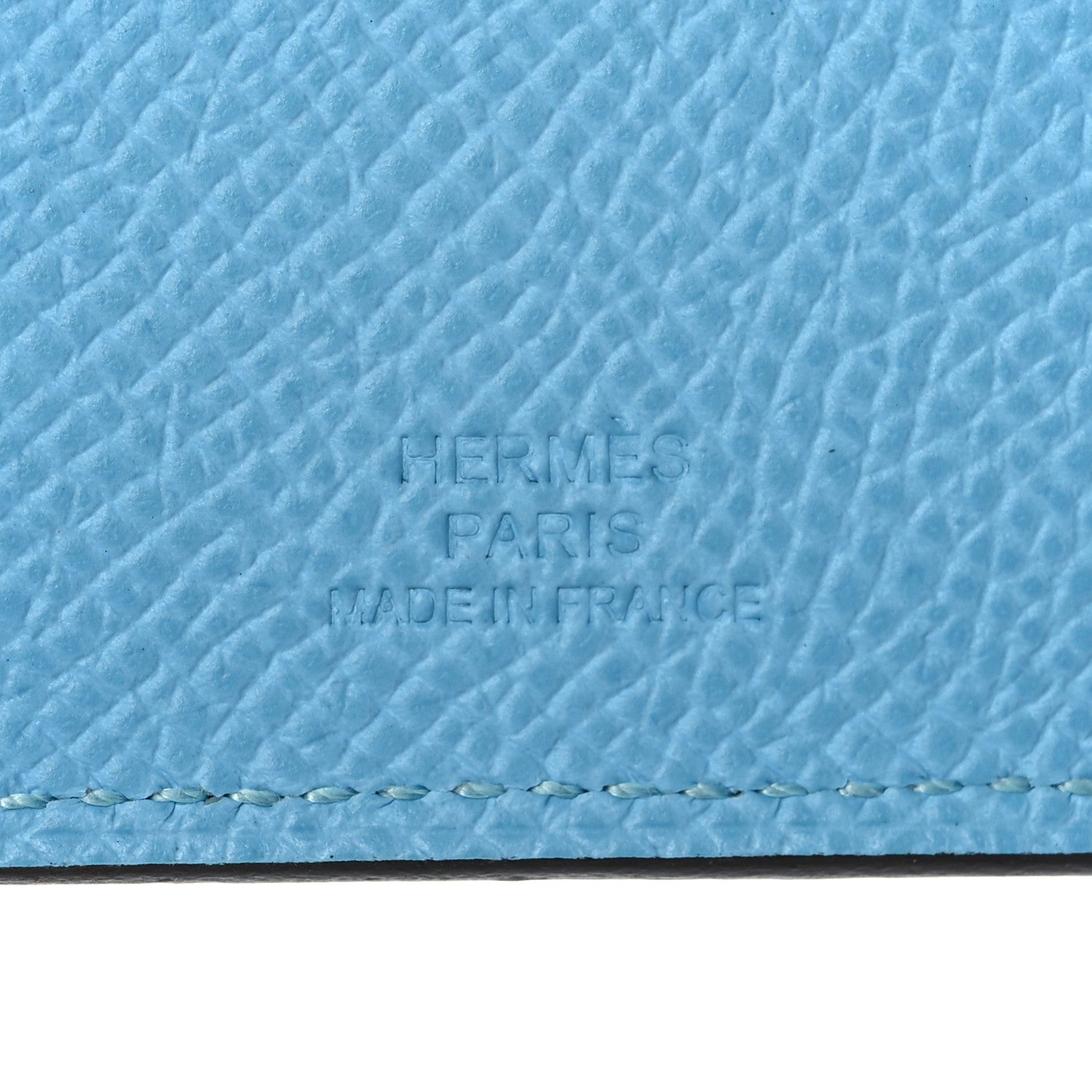 Hermes Epsom Tarmac PM Passport Holder Celeste 6 of 8