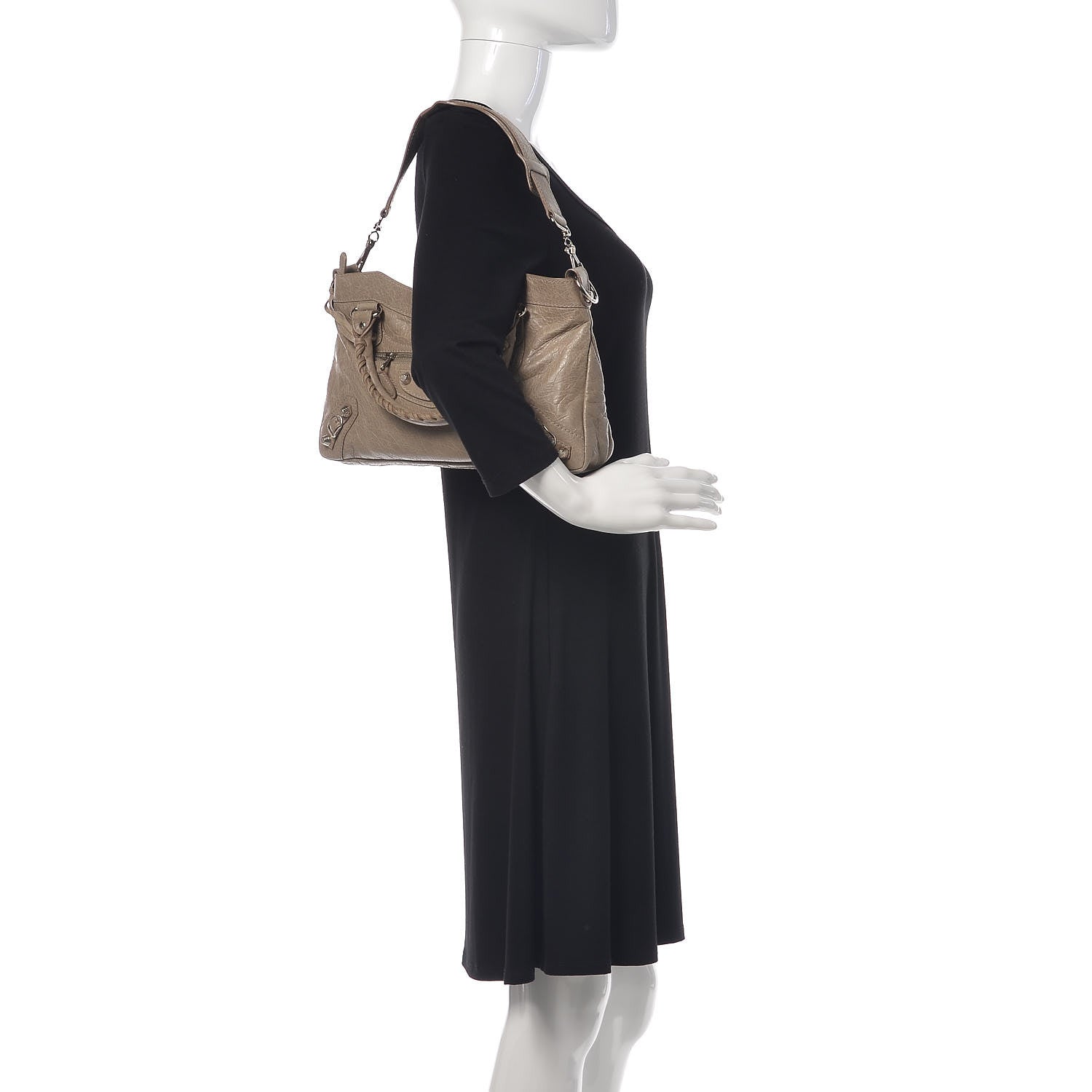 Balenciaga Agneau Giant 12 Silver Hardware First Papyrus 2 of 13
