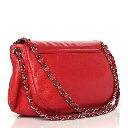 Chanel Caviar Half Moon Flap Red 6 of 16