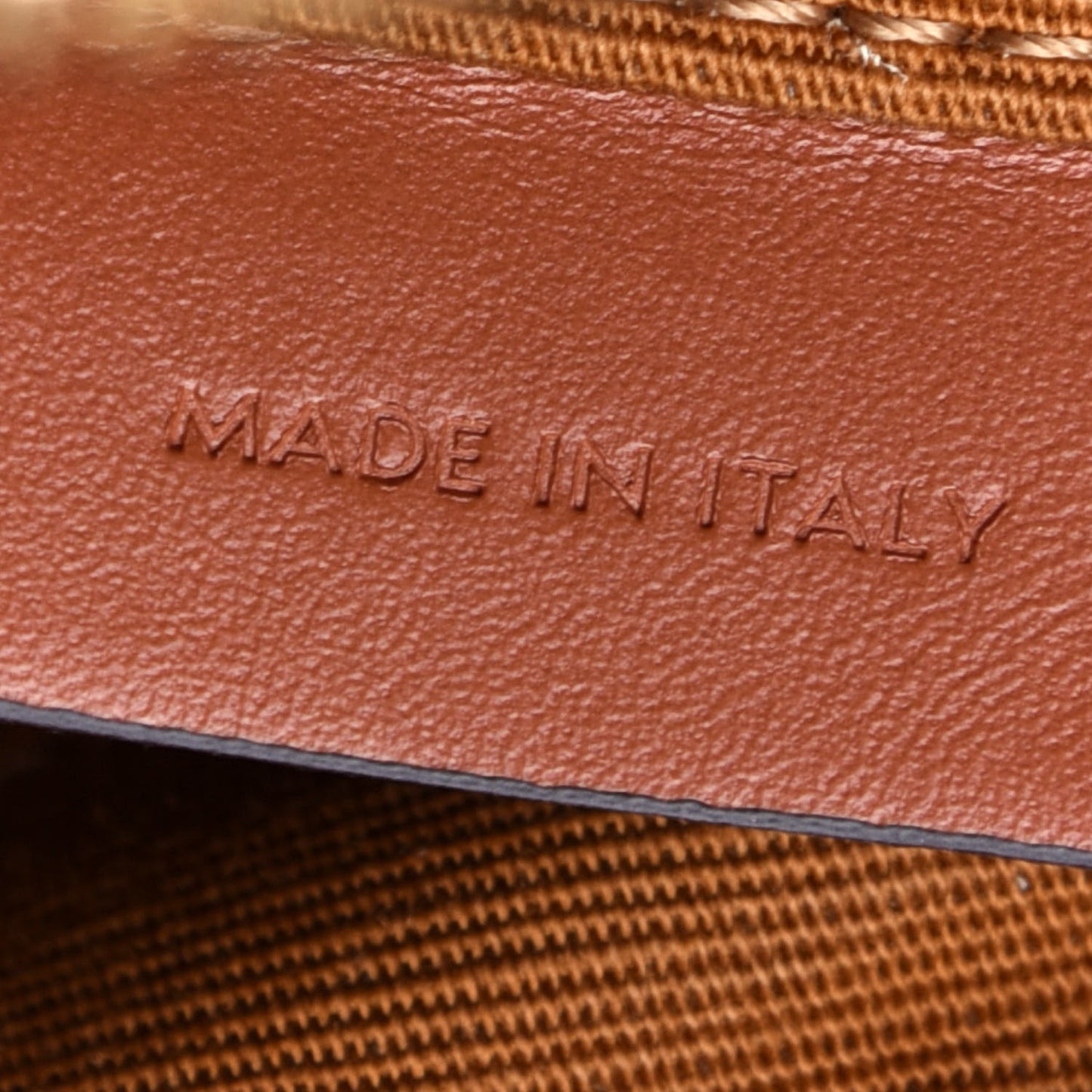 Triomphe Canvas Calfskin Medium Patapans Tan