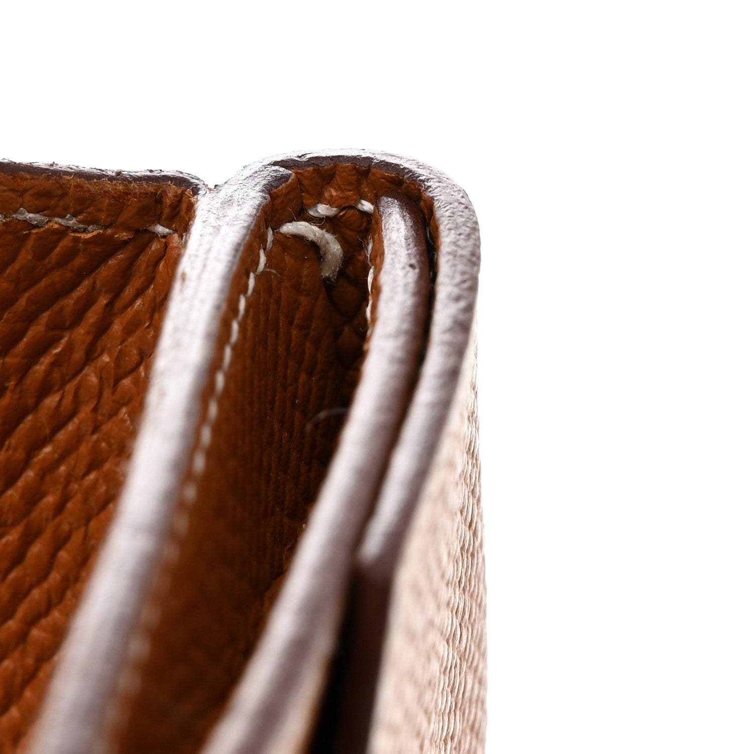 Hermes Epsom Mini Bearn Wallet Gold 10 of 14
