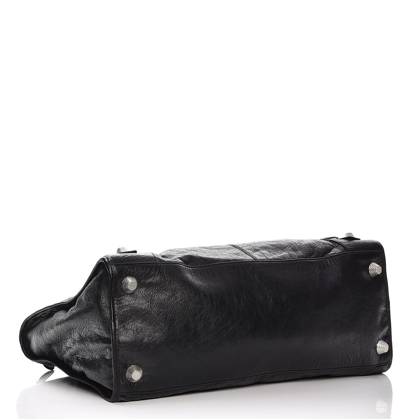 Agneau Giant 21 Silver Hardware Work Black