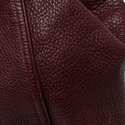Gucci Pebbled Calfskin Medium Soho Shoulder Bag Bordeaux 16 of 24