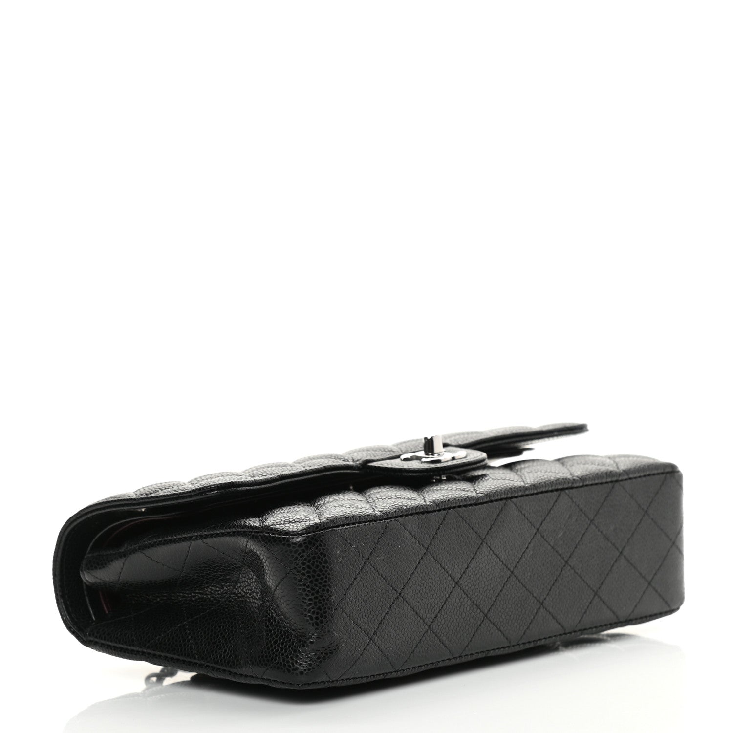 Chanel Caviar Quilted Medium Double Flap Black 4 of 15