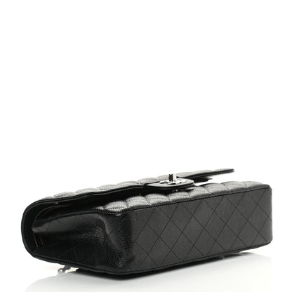 Chanel Caviar Quilted Medium Double Flap Black 4 of 15