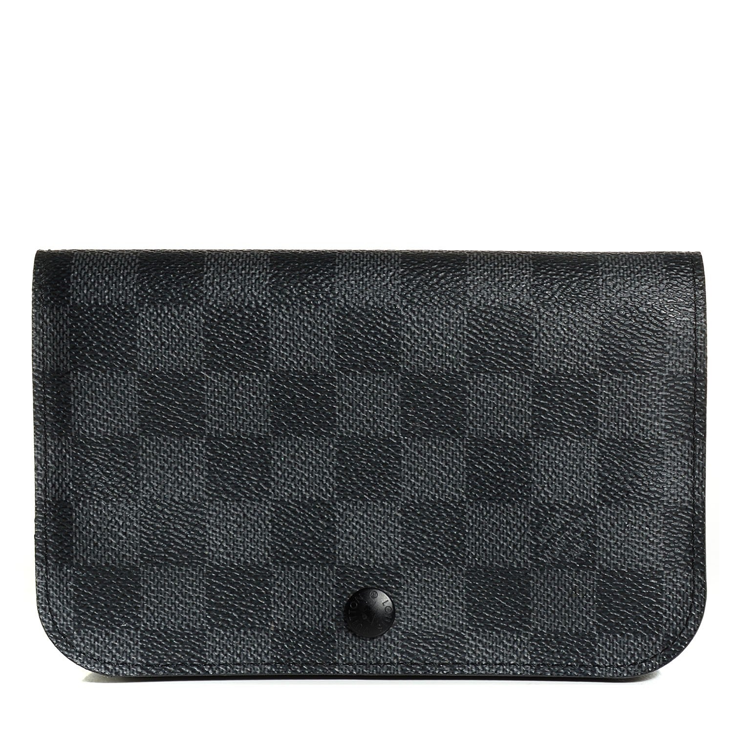 Louis Vuitton Damier Graphite Pouch Belt 1 of 7