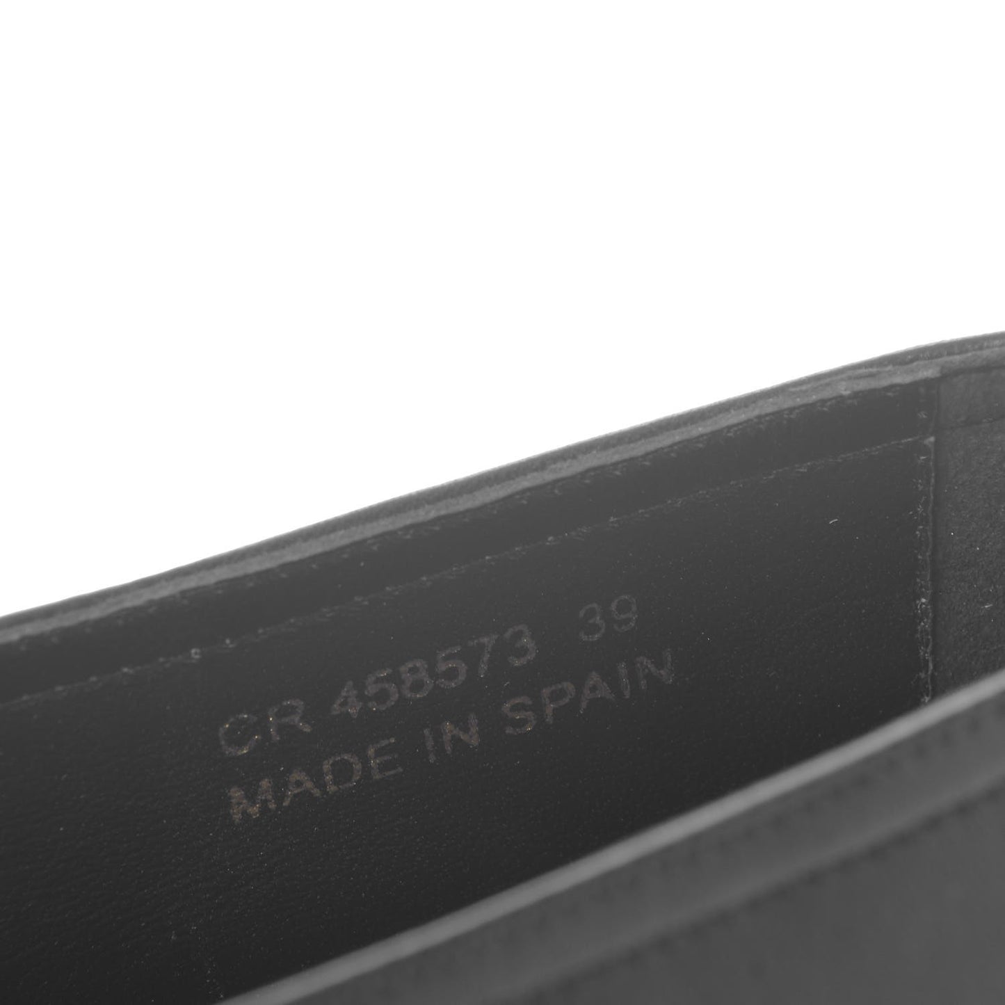Lambskin Monogram Espadrilles 39 Black