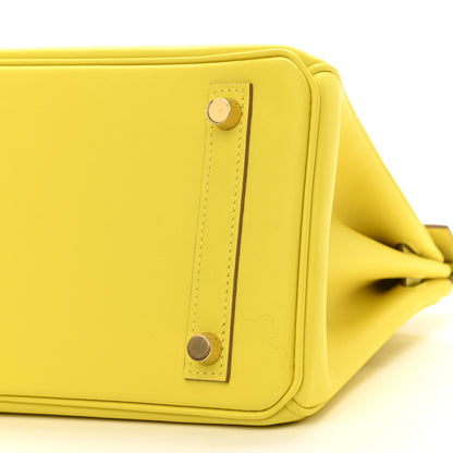 Hermes Swift Birkin 25 Lime 10 of 11