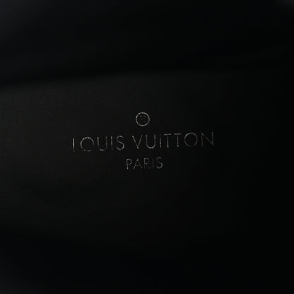 Louis Vuitton Calfskin Monogram Wonderland Flat Ranger Boots 39 Black 8 of 10