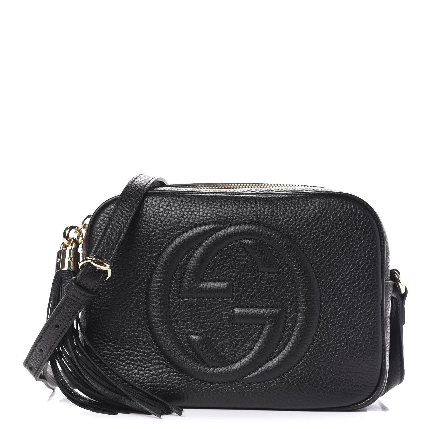 Gucci Pebbled Calfskin Small Soho Disco Bag Black 1 of 10