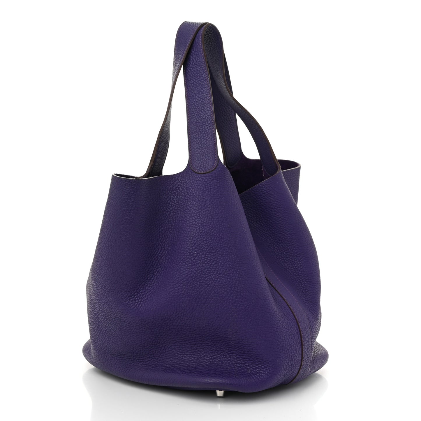 Taurillon Clemence Picotin Lock 26 GM Iris