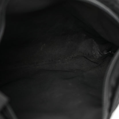 Prada Tessuto Nylon Flat Messenger Bag Black 10 of 16