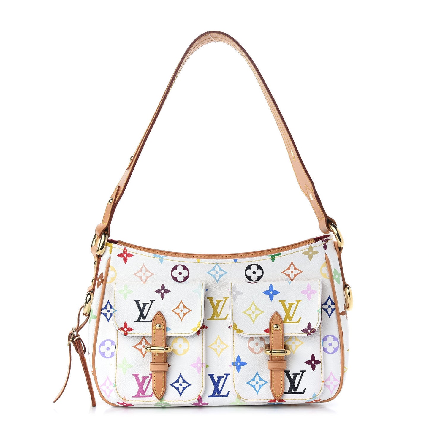 Monogram Multicolor Lodge PM White