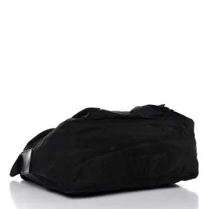 Prada Nylon Vela Messenger Bag Black 4 of 9