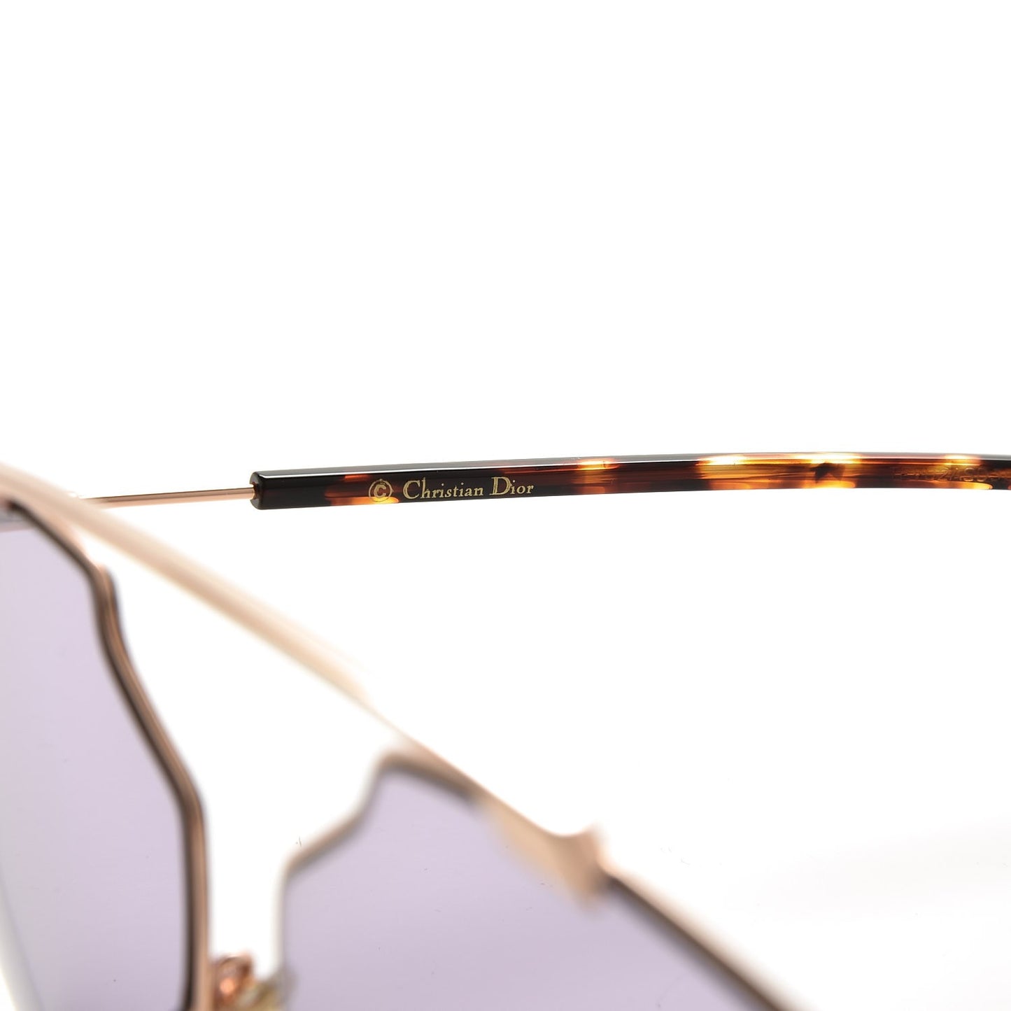 So Real Pop Sunglasses Rose Gold Purple