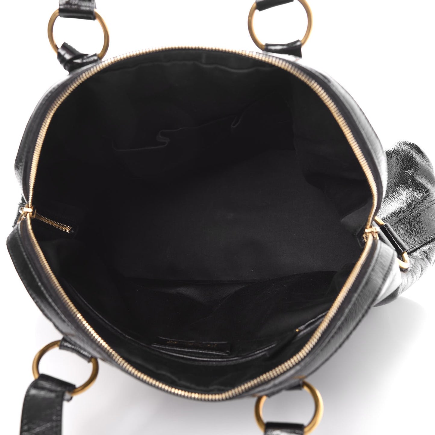 Patent Oversized Muse Black