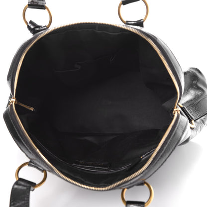 Saint Laurent Patent Oversized Muse Black 5 of 7