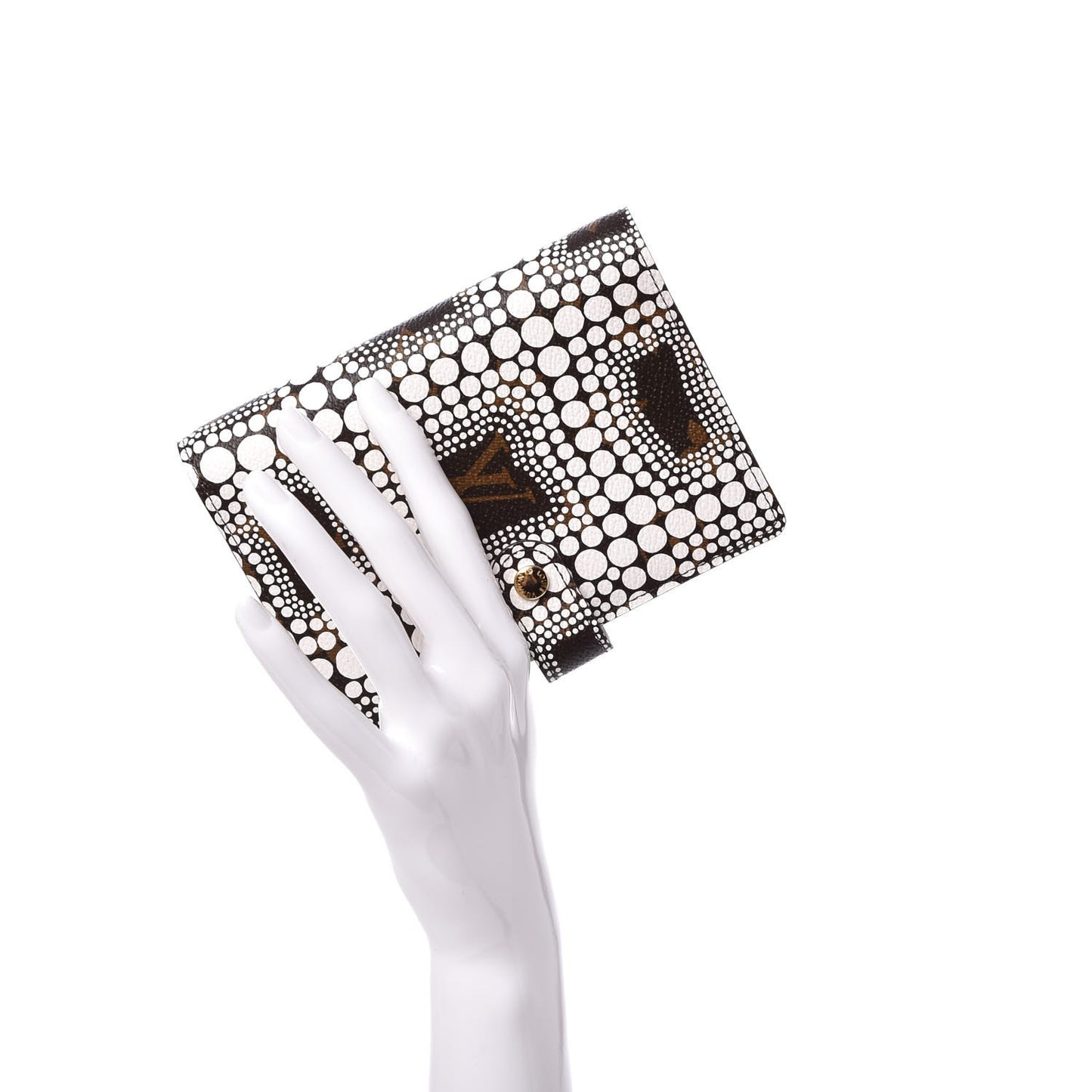 Monogram Kusama Town Small Ring Agenda White