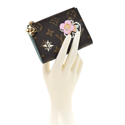Louis Vuitton Monogram Snow Show Lisa Wallet Azur Frost 2 of 10