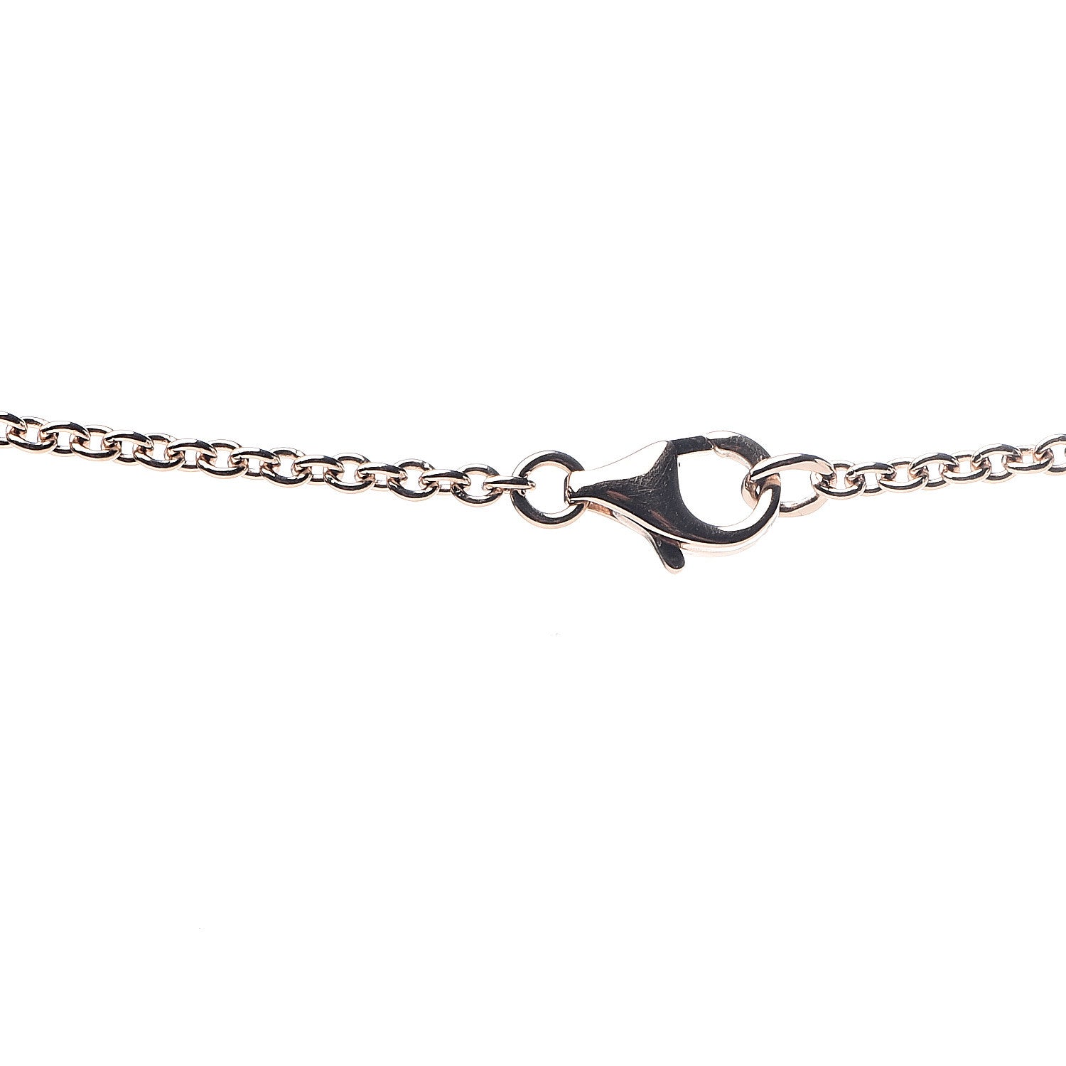 Cartier 18K Pink Gold Interlocking LOVE Necklace 30 5 of 5