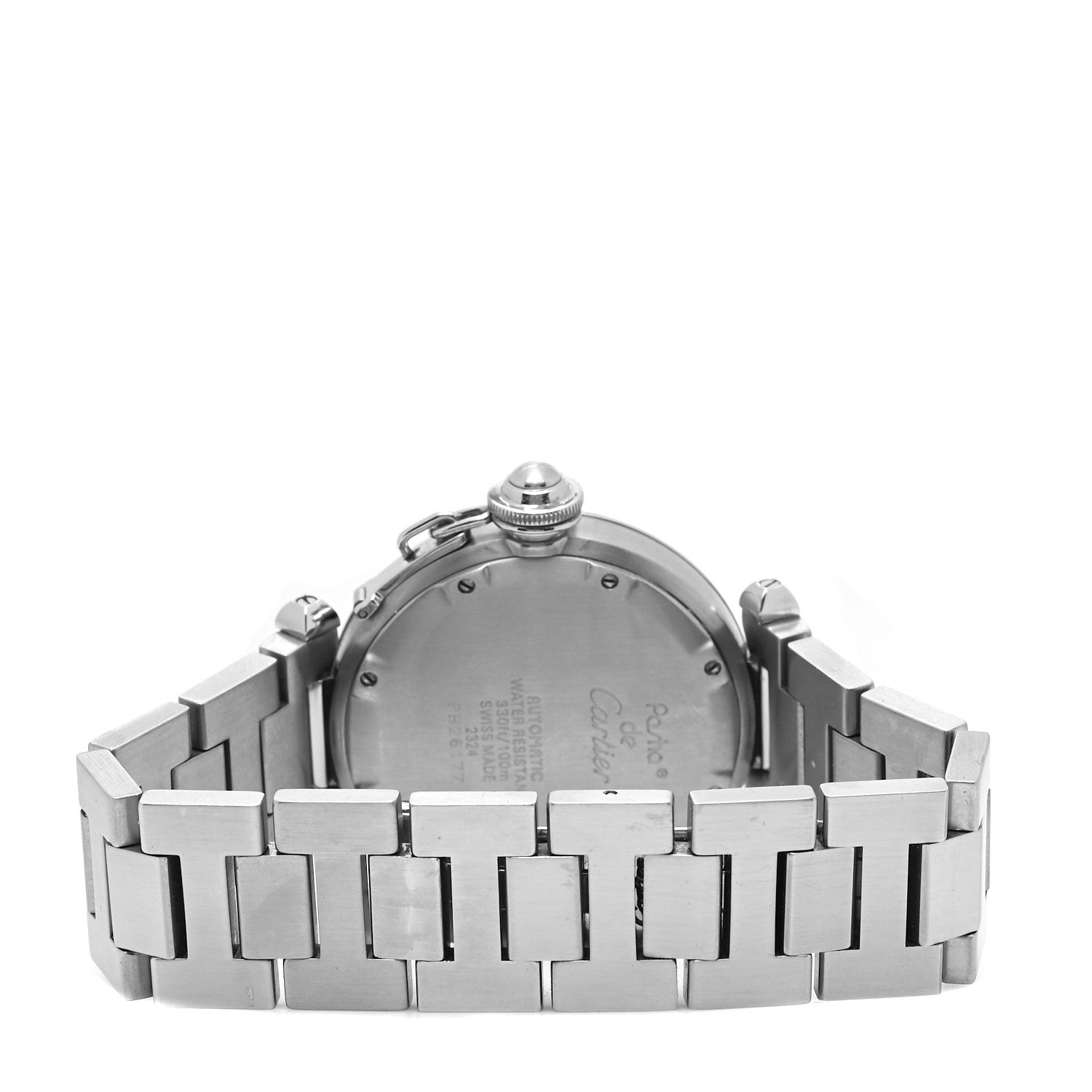 Cartier Stainless Steel 35mm Pasha C Automatic Watch 3 of 4