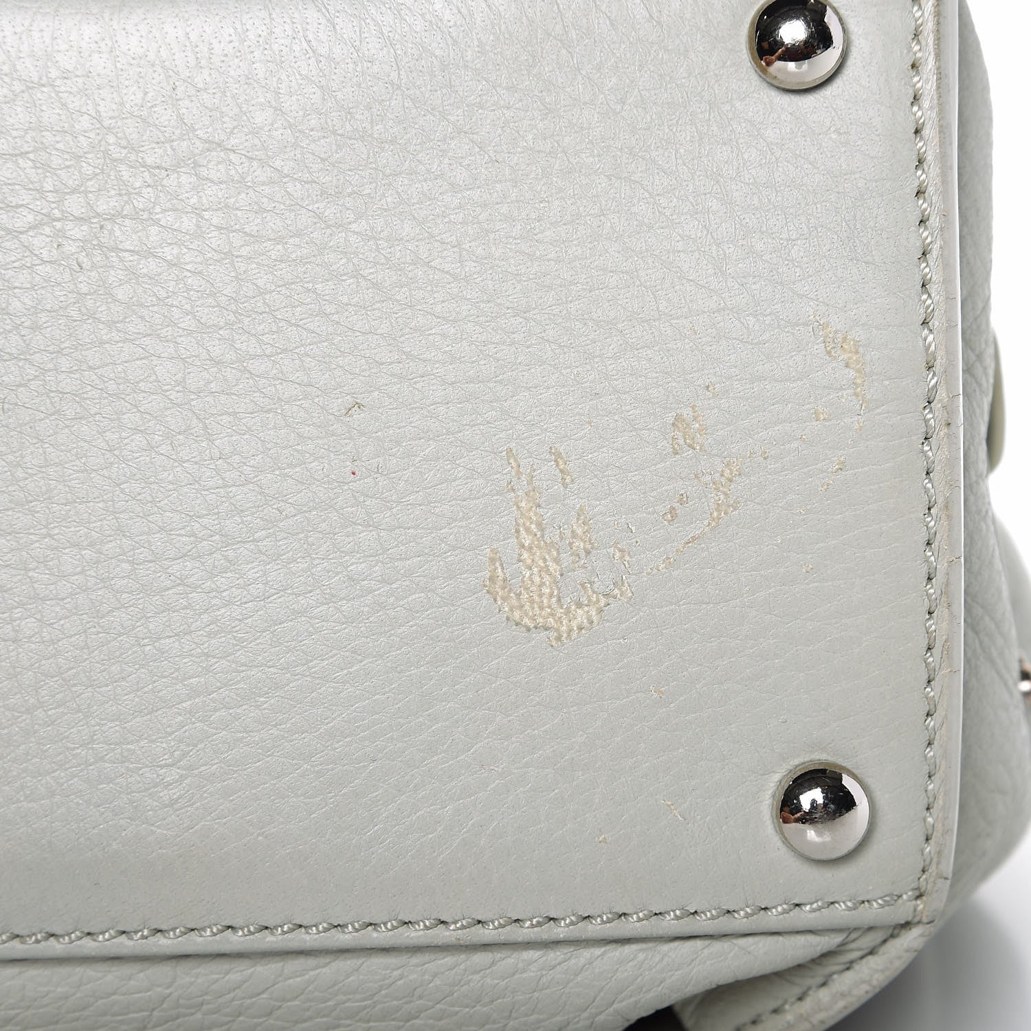 Chanel Deerskin Bolt Bag Light Green 9 of 21