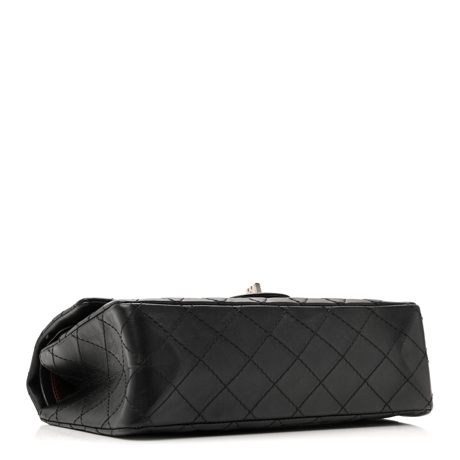 Chanel Aged Calfskin Quilted 2.55 Reissue 225 Flap Black 10 of 28