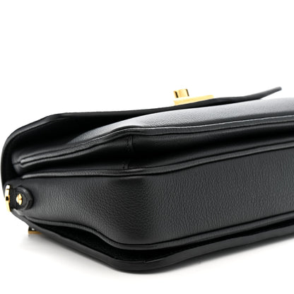 Louis Vuitton Grained Calfskin Lockme Oxford Black 8 of 9