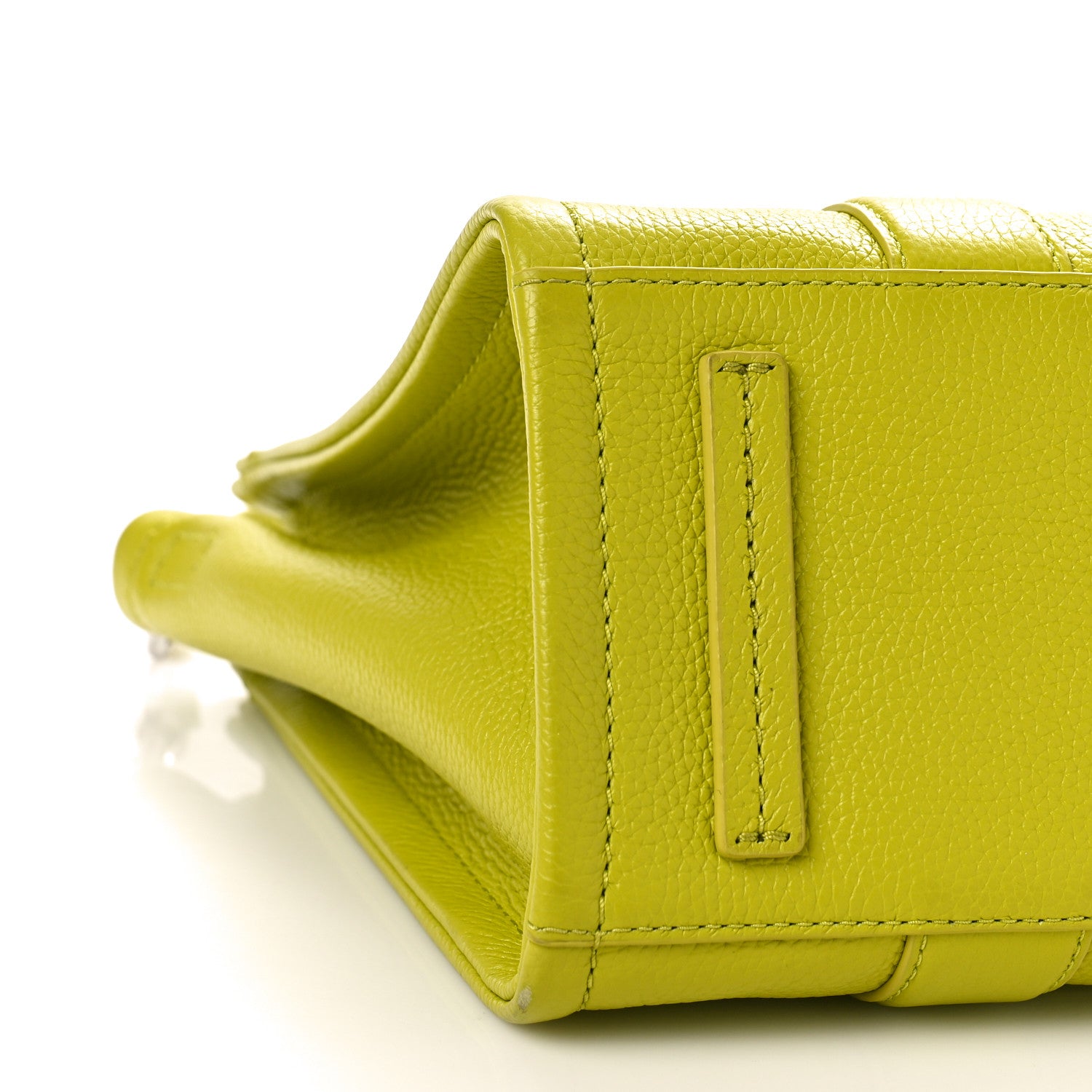 Marc Jacobs Grained Calfskin Medium The Tote Bag Limoncello 7 of 11