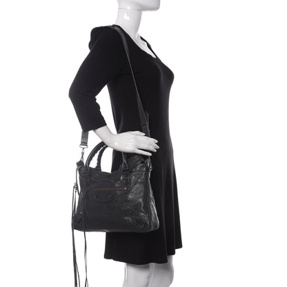 Balenciaga Agneau Classic Hardware Town Black 3 of 11