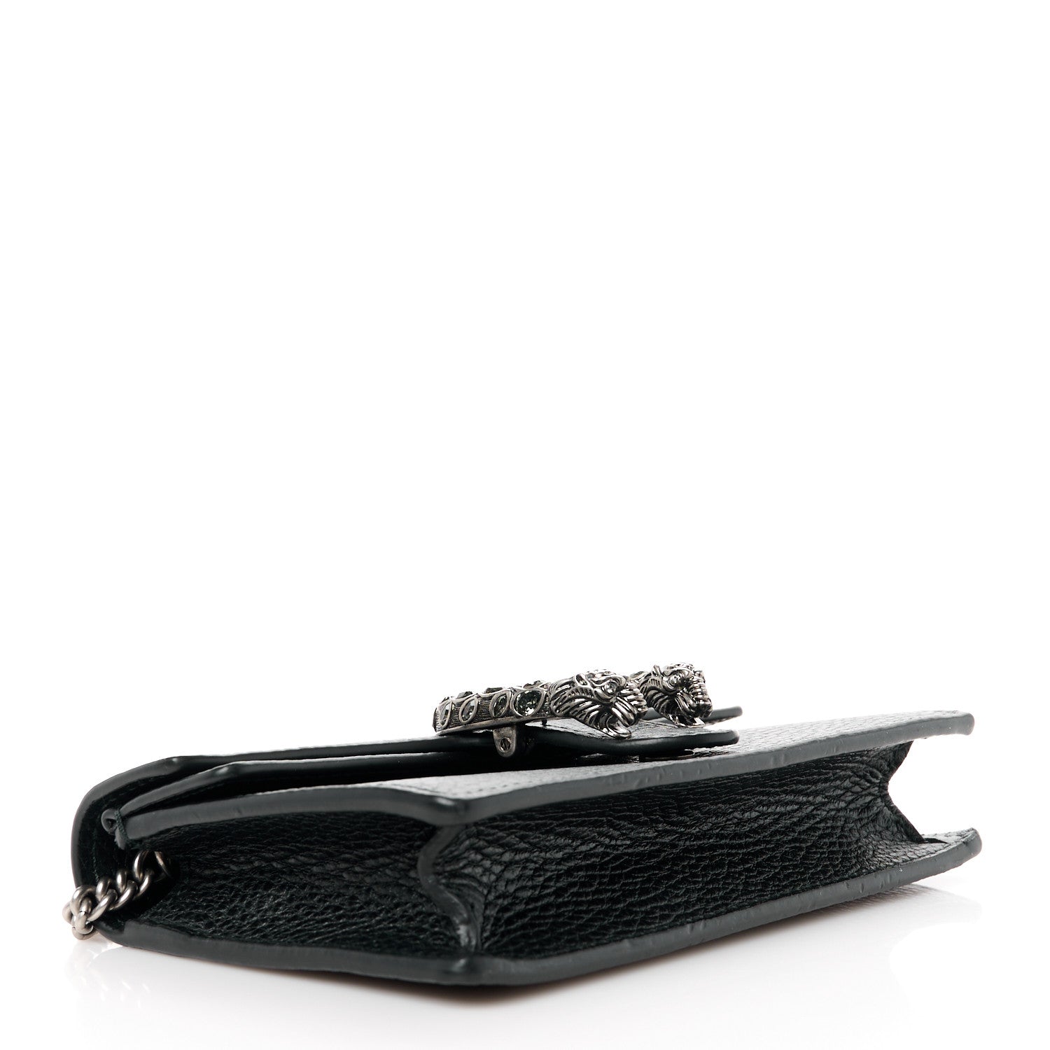 Gucci Calfskin Super Mini Dionysus Shoulder Bag Black 4 of 9