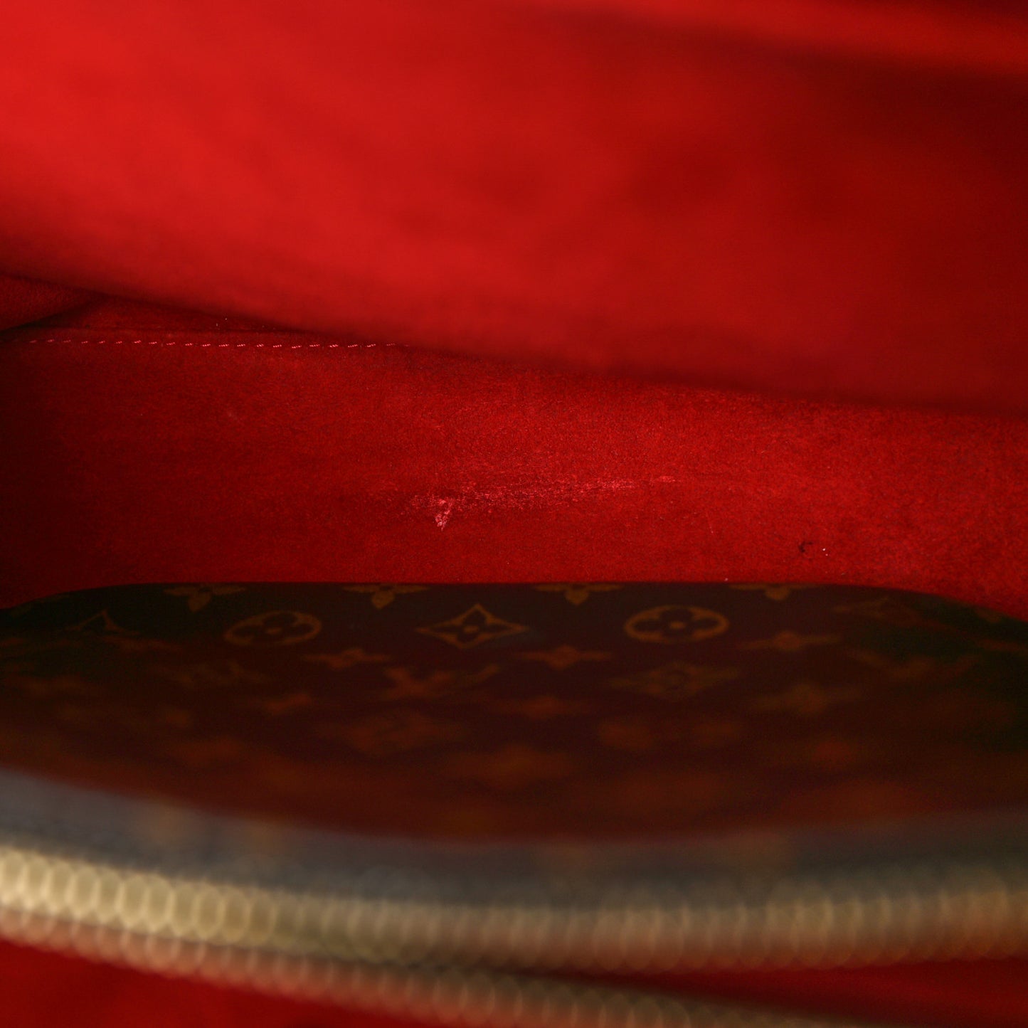 Monogram Flower Tote Coquelicot