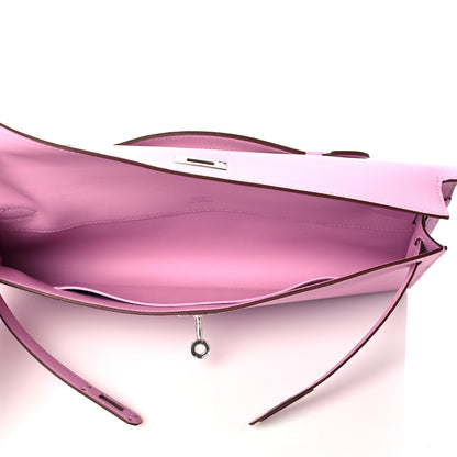 Hermes Swift Kelly Cut Clutch Pochette Mauve Sylvestre 5 of 11
