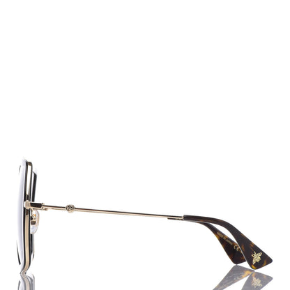 Gucci Acetate Oversize Square Frame GG0106S Sunglasses Black 2 of 7