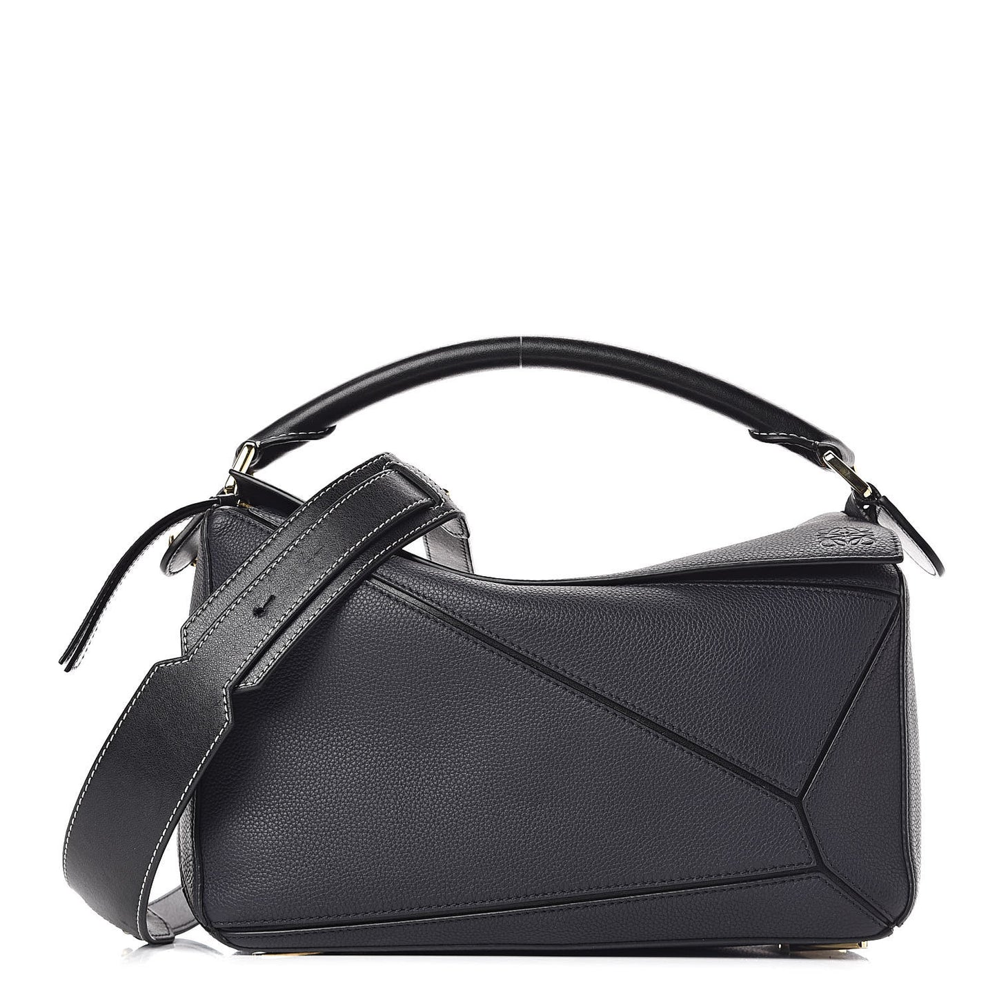 Calfskin Puzzle Bag Midnight