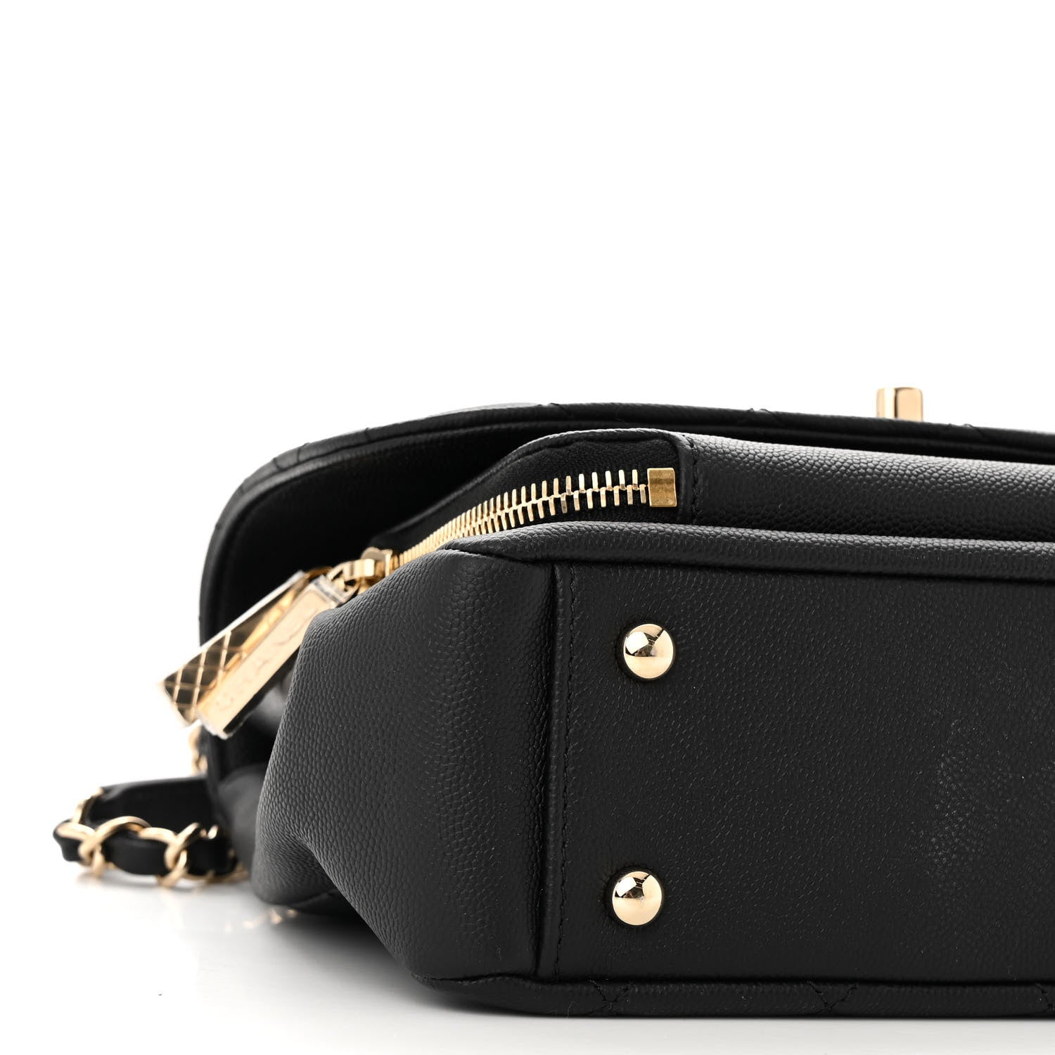 Chanel Caviar Quilted Medium Business Affinity Flap Black 9 of 10