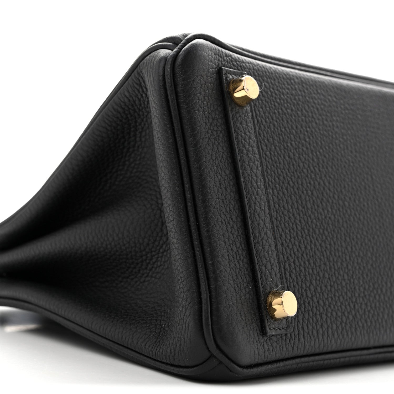Hermes Togo Matte Alligator Birkin Touch 25 Black 9 of 12