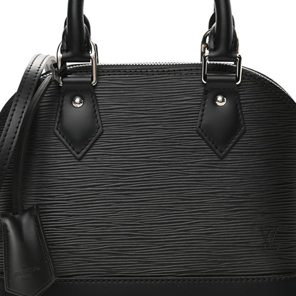 Louis Vuitton Epi Alma BB Black 7 of 9
