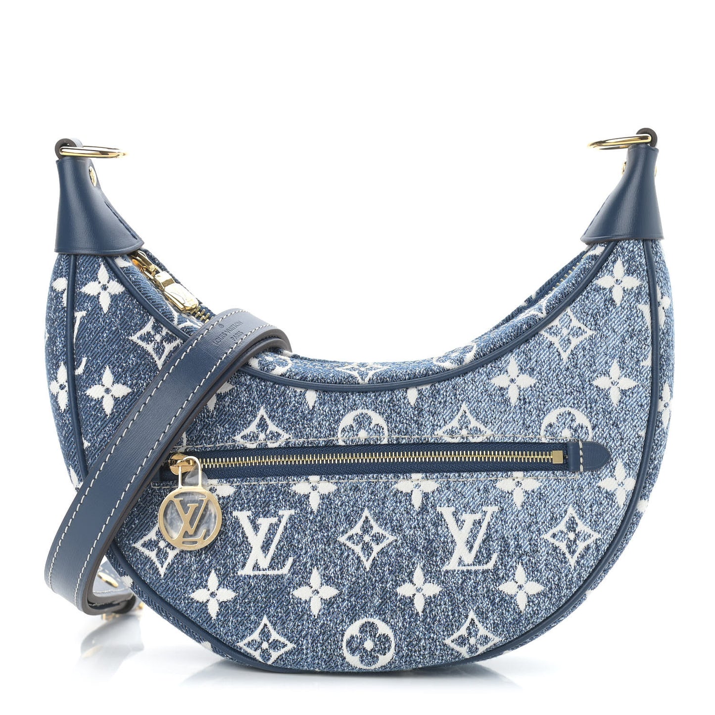 Monogram Jacquard Denim Loop Bleu