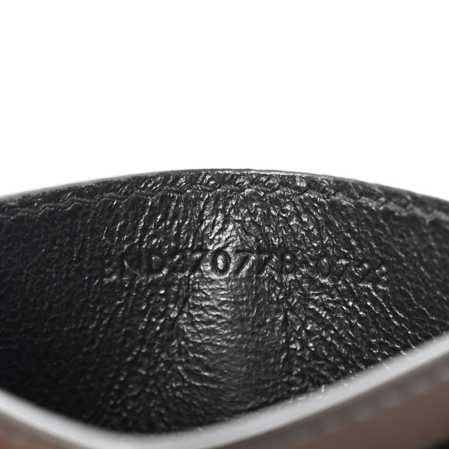Saint Laurent Patent Calfskin Monogram Credit Card Case Black 7 of 8