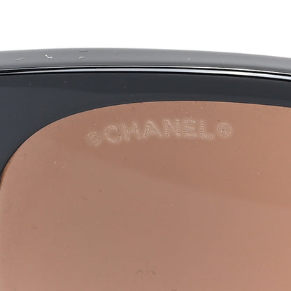 Chanel Crystal Lambskin CC Sunglasses 5455-Q-A Black 7 of 7