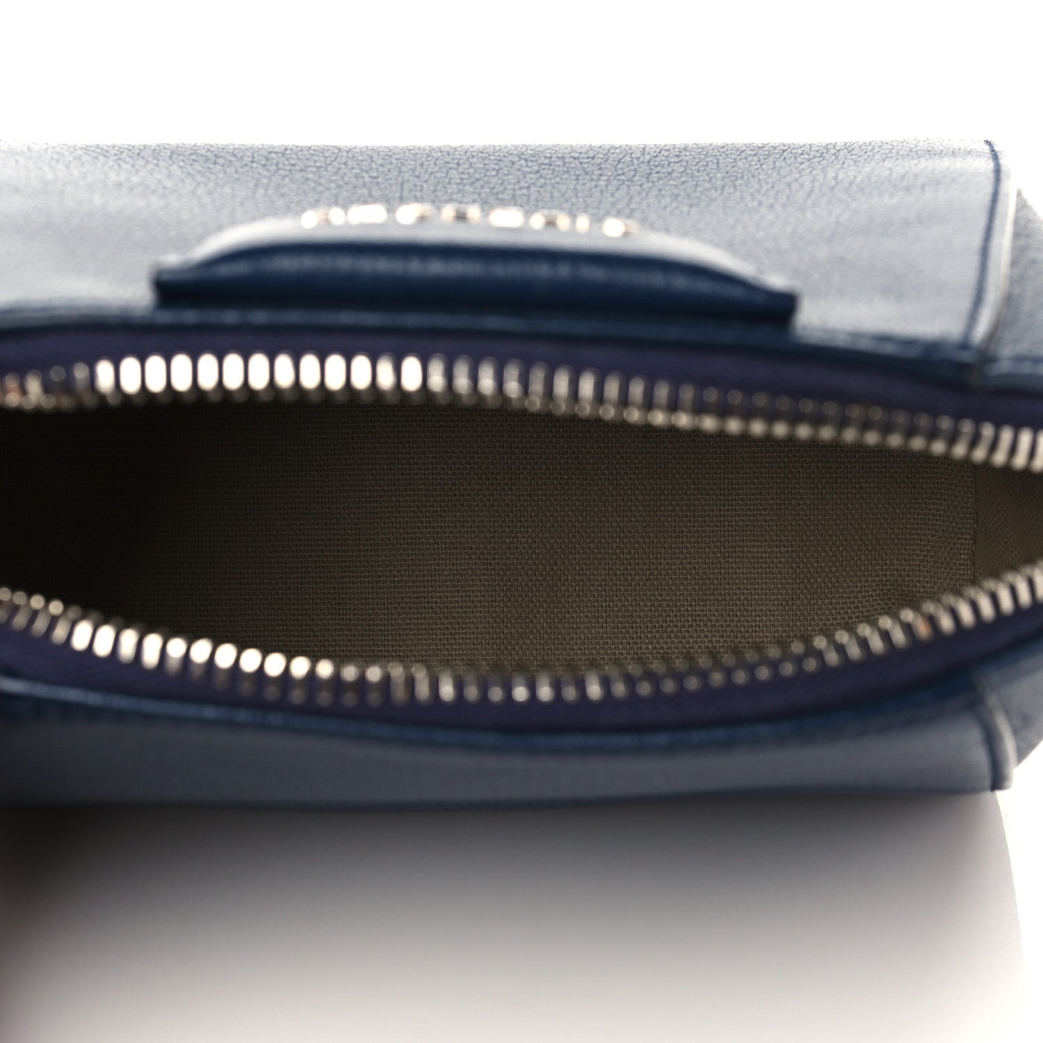 Givenchy Sugar Goatskin Small Antigona Beauty Wristlet Navy 5 of 7