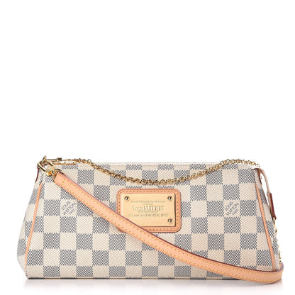 Louis Vuitton Damier Azur Eva Clutch 1 of 9