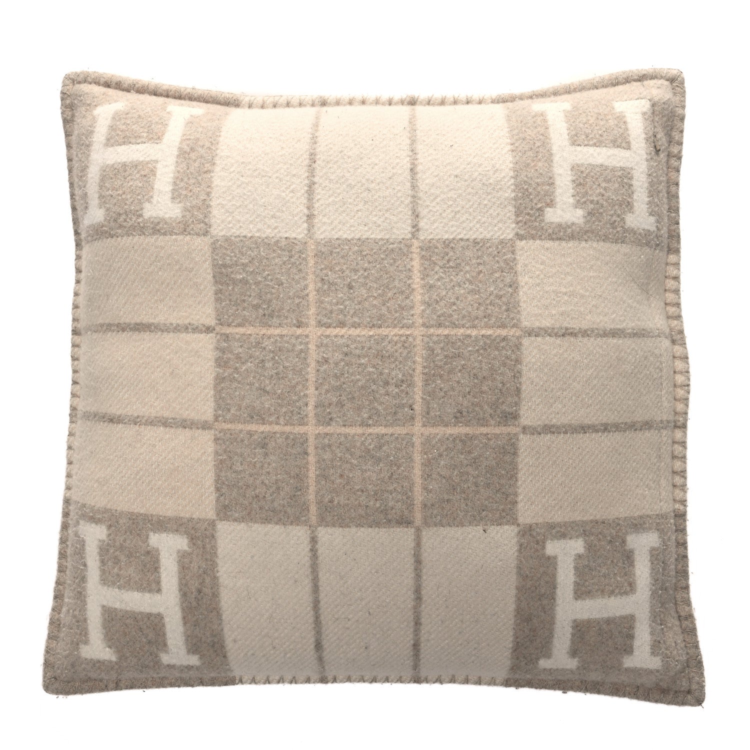 Hermes Wool Cashmere Avalon III Pillow PM Coco Camomille 2 of 3