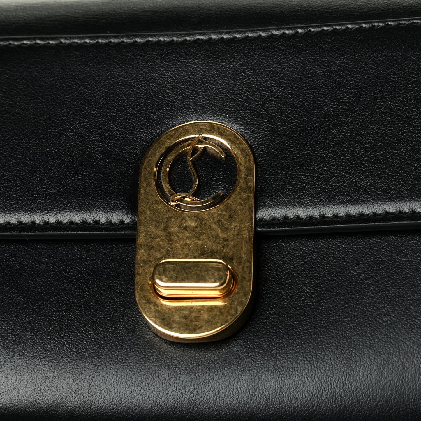 Calfskin Mini Elisa Belt Bag Black